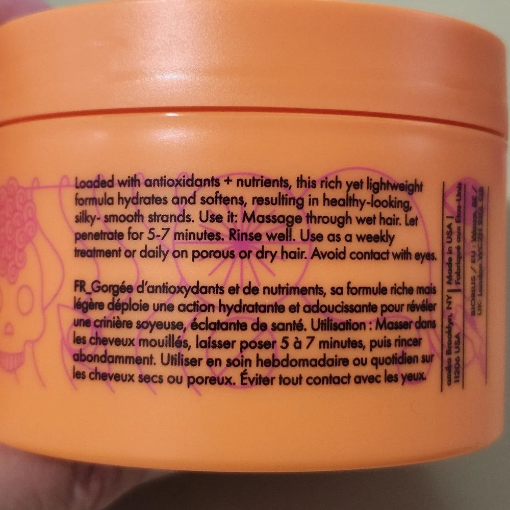 Lot of 2 AMIKA Soulfood Nourishing Hair Mask Full Size‎ All Hair Types